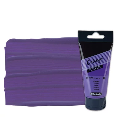 Schmincke College akrilfesték, 75 ml - 370, violet