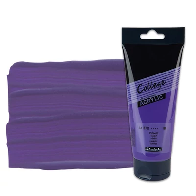 Schmincke College akrilfesték, 200 ml - 370, violet