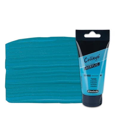 Schmincke College akrilfesték, 75 ml - 460, turquoise
