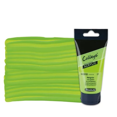 Schmincke College akrilfesték, 75 ml - 510, may green