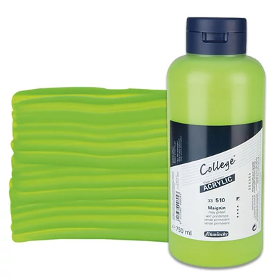 Schmincke College akrilfesték, 750 ml - 510, may green