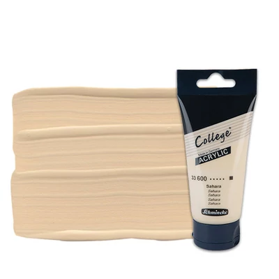Schmincke College akrilfesték, 75 ml - 600, sahara