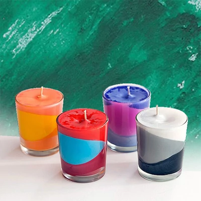 Gyertyaszínező rúd - fenyőzöld