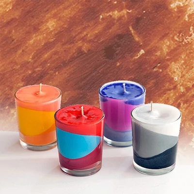 Gyertyaszínező rúd - természetes sárga