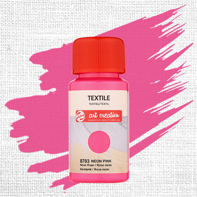 Art Creation textilfesték világos anyagra - 8703 Neon pink