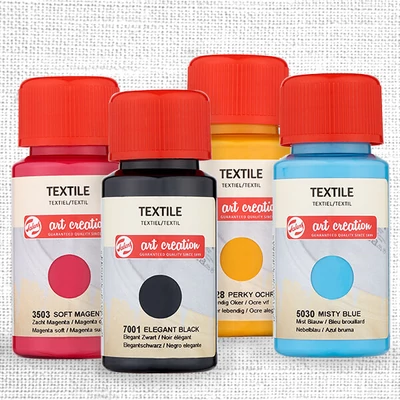 Art Creation textilfesték világos anyagra - különféle alapszínekben csoport
