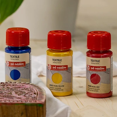 Art Creation textilfesték világos anyagra - különféle alapszínekben csoport