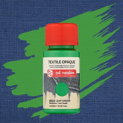 Art Creation textilfesték sötét anyagra - 6032 Leaf green opaque