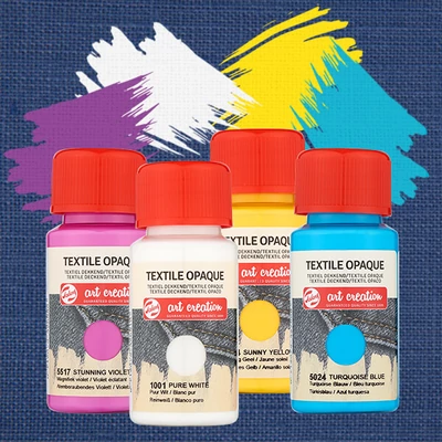 Art Creation textilfesték sötét anyagra - különféle alapszínekben csoport