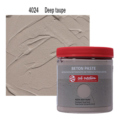 Betonpaszta, Art Creation, 250 ml - 4024 Deep taupe
