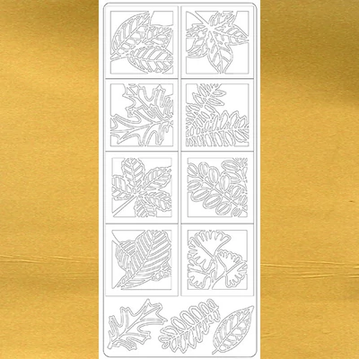 Kontúrmatrica - leveles inchies, arany, 4334