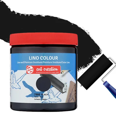 Art Creation linófesték, 250 ml, vizes bázisú - 7000 Black