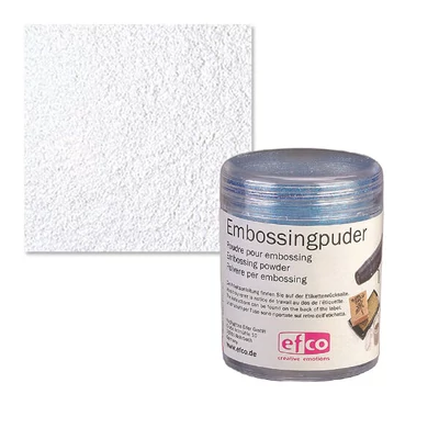 Domborpor, embossing por - fehér
