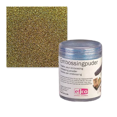 Domborpor, embossing por - arany