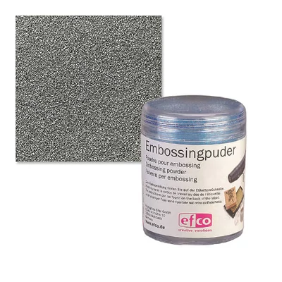 Domborpor, embossing por - ezüst
