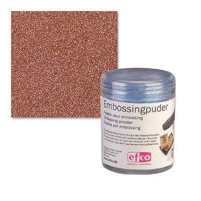 Domborpor, embossing por - réz