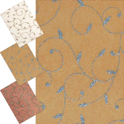 Pamutpapír, A4, Floral - különféle színekben