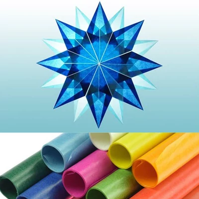 Transzparens zsírpapír, 70x100 cm, tekercs, 42 g - különféle színekben