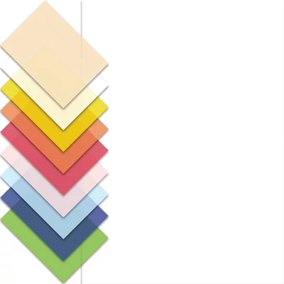 Transzparens pauszpapír, A4 - különféle színekben