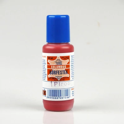 Columbus bőrfesték - 50 ml - piros