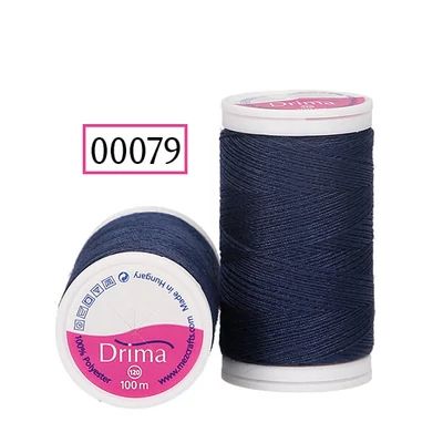 Drima varrócérna, polyester, 100 m - 00079