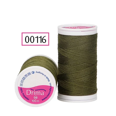 Drima varrócérna, polyester, 100 m - 00099