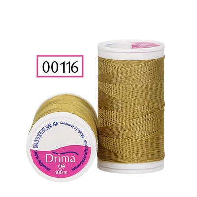 Drima varrócérna, polyester, 100 m - 00116