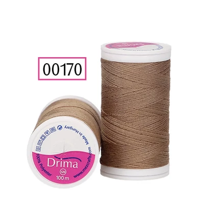 Drima varrócérna, polyester, 100 m - 00170