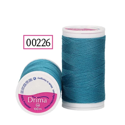 Drima varrócérna, polyester, 100 m - 00226