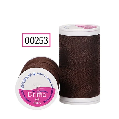 Drima varrócérna, polyester, 100 m - 00253