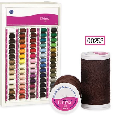 Drima varrócérna, polyester, 100 m - 00253