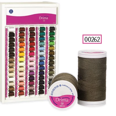 Drima varrócérna, polyester, 100 m - 00262