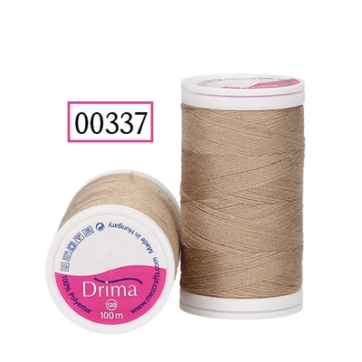 Drima varrócérna, polyester, 100 m - 00337