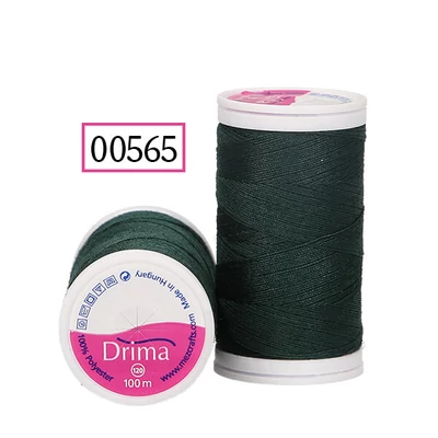 Drima varrócérna, polyester, 100 m - 00565