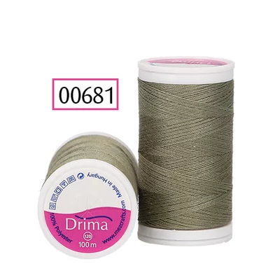 Drima varrócérna, polyester, 100 m - 00681