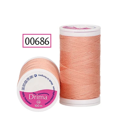 Drima varrócérna, polyester, 100 m - 00686