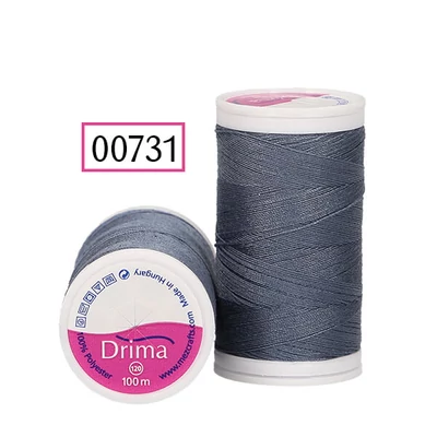 Drima varrócérna, polyester, 100 m - 00731