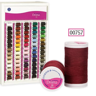 Drima varrócérna, polyester, 100 m - 00757