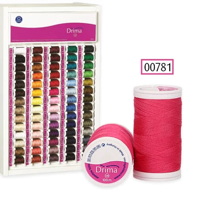 Drima varrócérna, polyester, 100 m - 00781