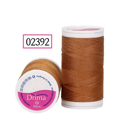 Drima varrócérna, polyester, 100 m - 02392