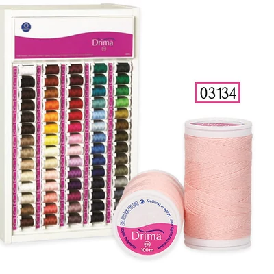 Drima varrócérna, polyester, 100 m - 03134