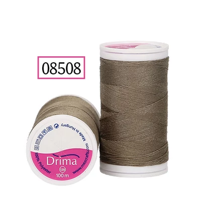 Drima varrócérna, polyester, 100 m - 08508