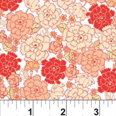 Patchwork anyag - In The Beginning - Garden Delights 1634GSE-2