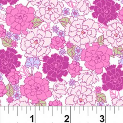 Patchwork anyag - In The Beginning - Garden Delights 1634GSE-7