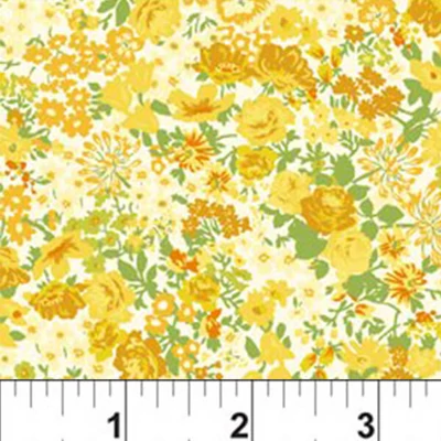 Patchwork anyag - In The Beginning - Garden Delights 1634GSF-2