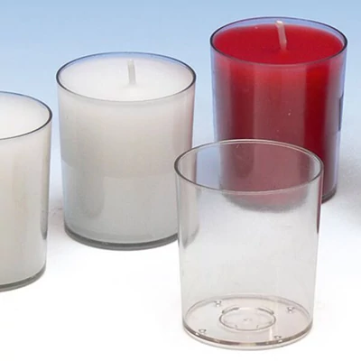 Gyertyaöntő forma - henger magas pohár, fogadalmi gyertya, 4,4x5 cm