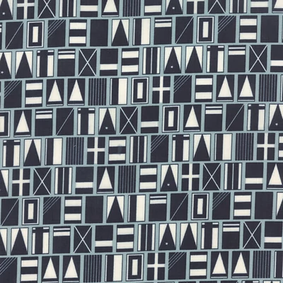 Akció! Patchwork anyag - Moda - The Boat House 5550-11