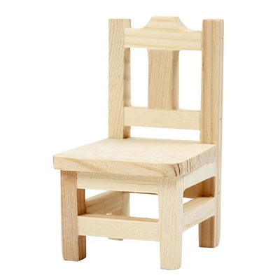 Fa mini bútor - szék,