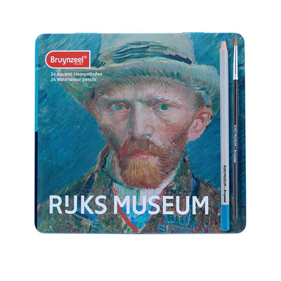 Bruynzeel Rijks Museum akvarellceruza készlet - 24 db, Van Gogh: Önarckép