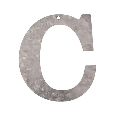 Cink betű - C, 12 cm